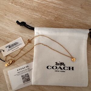 NWT - Coach Gold Chain Necklace